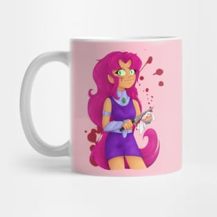 Slightly insane Starfire Mug